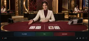 Baccarat en direct