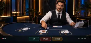 Blackjack en direct